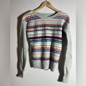 Maurices Colorful Knit Sweater Size extra small